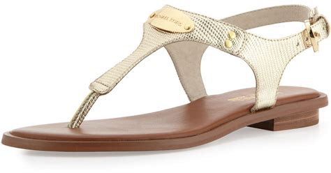 michael kors sandalen plate thong|sandalen michael kors dames.